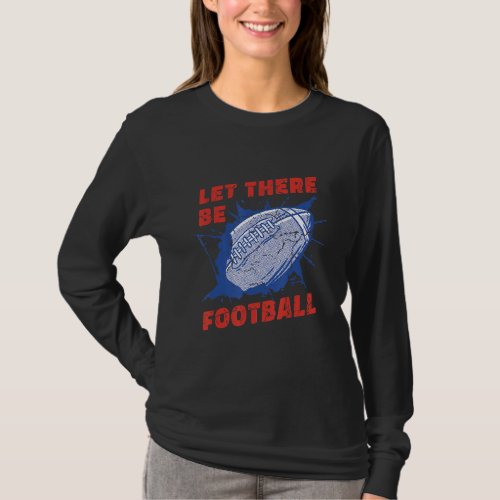 American Football Match Day Sports  Ball Sport Vin T_Shirt