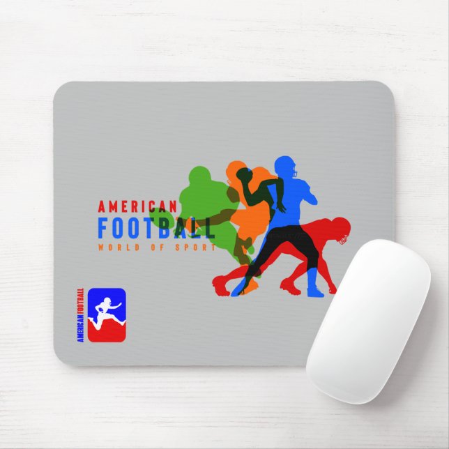 American Football | Mouse Pad (With Mouse)