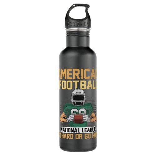 American Football National League Stainless Steel Water Bottle