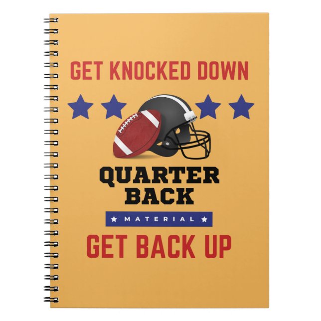 American Football  Notebook (Front)