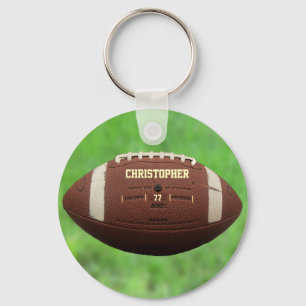 American Football Or Rugby Ball Keychain