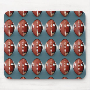 American Football Pattern Mouse Pad