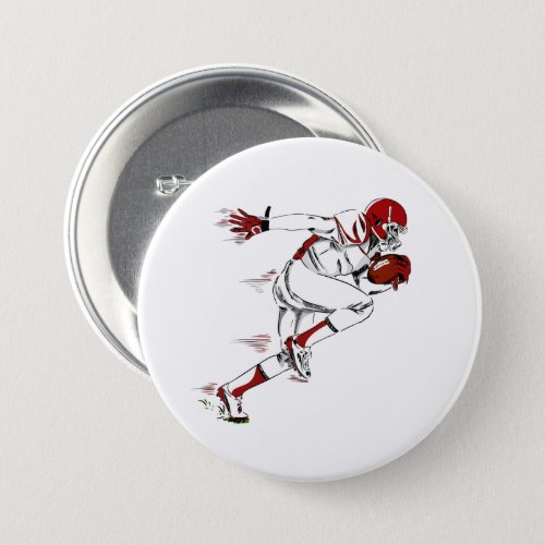 American football player   button