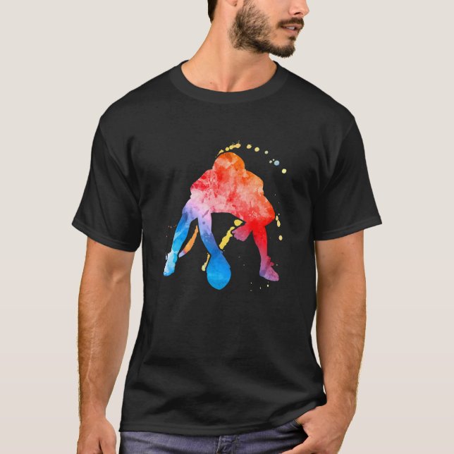 American Football Player Sport Game Quarterback T-Shirt (Front)