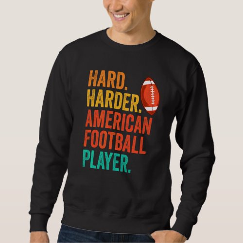 American Football Player Sweatshirt