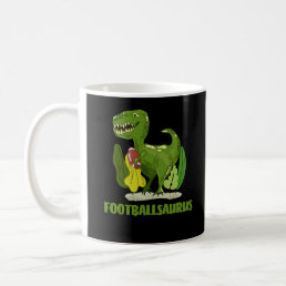 American Football playing Trex Funny Dino Sport Coffee Mug