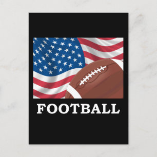 American Football Postcard