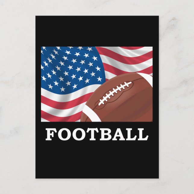 American Football Postcard (Front)