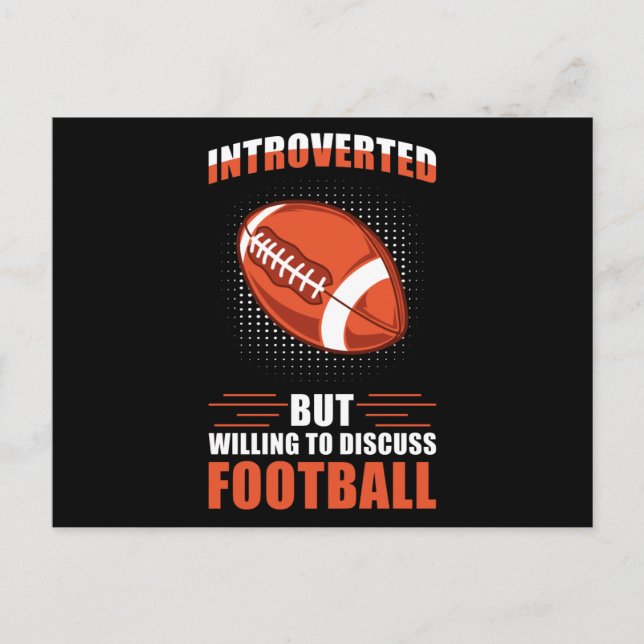 American Football Postcard (Front)