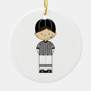 American Football Referee Ornament