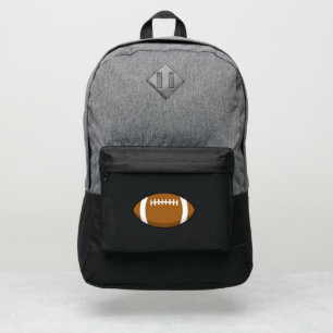American Football Rugby Ball Port Authority® Backpack