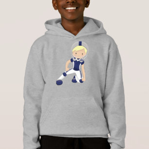 American Football, Rugby, Cute Boy, Blond Hair Hoodie