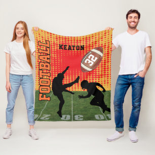 American Football 🏈 - Sport Game Fleece Blanket