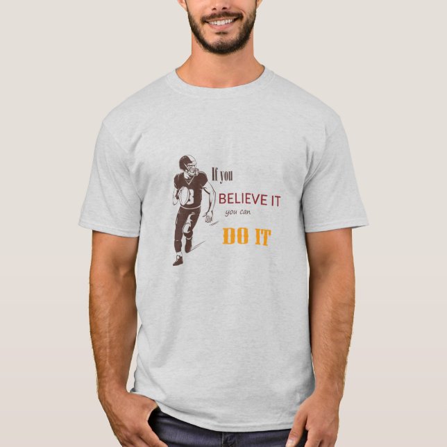 American football t shirt  (Front)