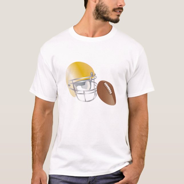 American football T-Shirt (Front)