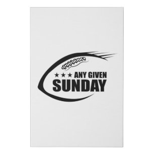 American Football Team USA Game Funny Sports Gift Faux Canvas Print