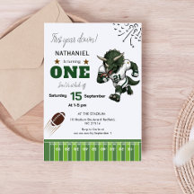 American Football Triceratops dinosaur birthday