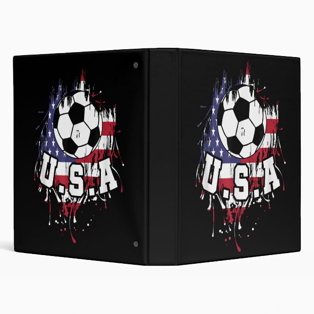 American Football USA 3 Ring Binder (Background)
