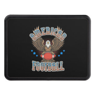American Football USA Flag Hitch Cover