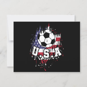 American Football USA Postcard