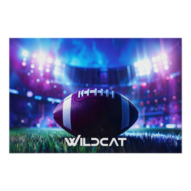 AMERICAN FOOTBALL - WILDCAT POSTER (Front)