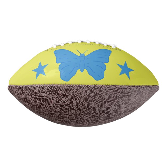 American football with flag of Bady Bassit (Rotated 270)