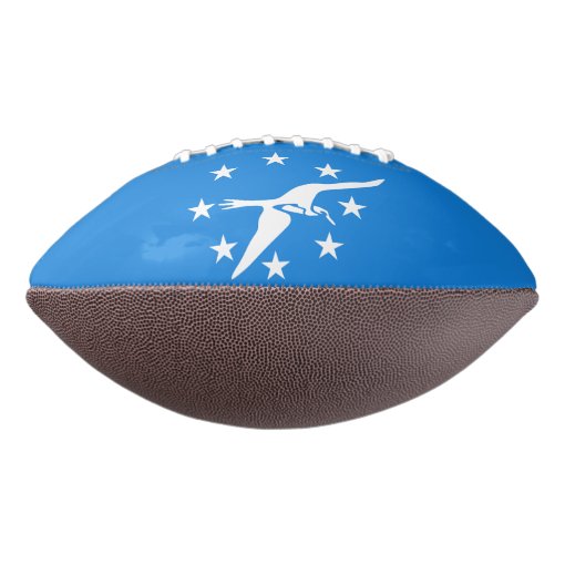 American football with flag of Corpus Christi Zazzle
