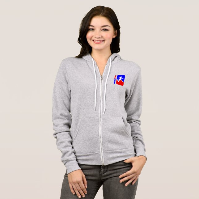 American Football | Women's Full-Zip Hoodie (Front Full)