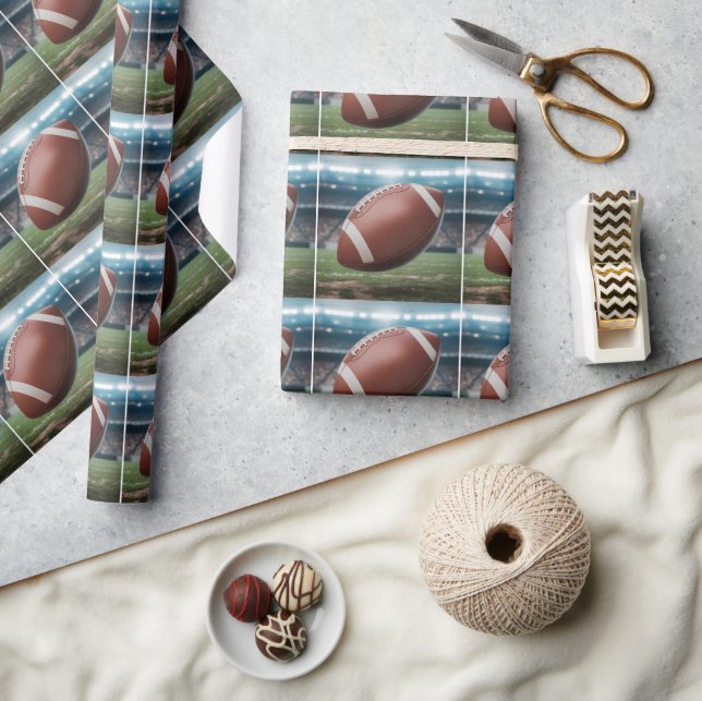 American Football Wrapping Paper (Crafts)