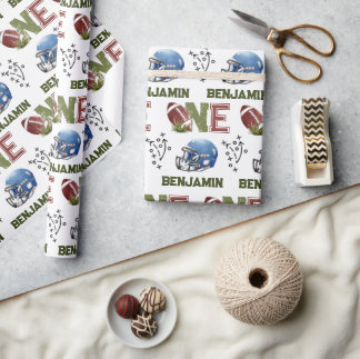 American Football Wrapping Paper