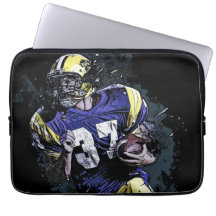 American footballer in cartoon style  Case-Mate  L