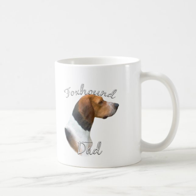 American Foxhound Dad 2 Coffee Mug (Right)