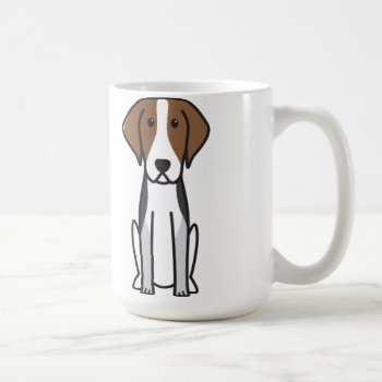 American Foxhound Dog Cartoon Coffee Mug by DogBreedCartoon at Zazzle