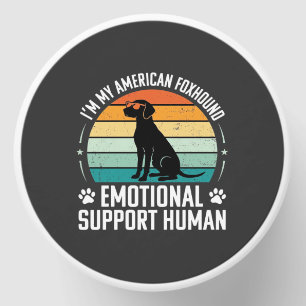 American Foxhound Emotional Support Human Dog Mini Candle Favors