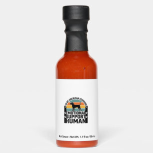 American Foxhound Emotional Support Human Shirt De Hot Sauces