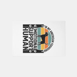 American Foxhound Emotional Support Human Shirt De Rug