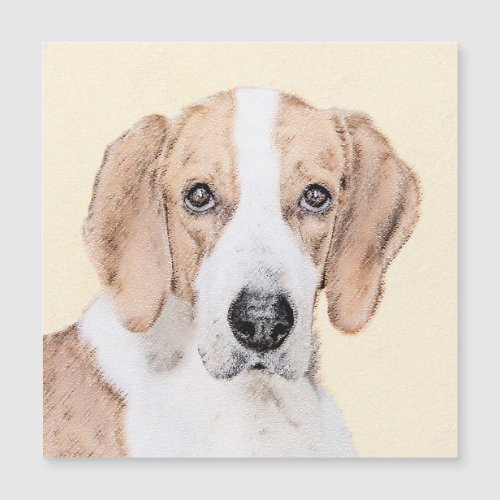 American Foxhound Painting _ Cute Original Dog Art