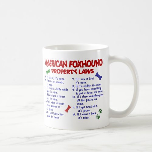 AMERICAN FOXHOUND PL2 COFFEE MUG