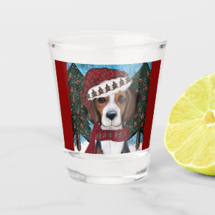 American Foxhound Shot Glass