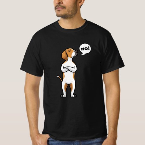 American Foxhound Stubborn Dog T_Shirt