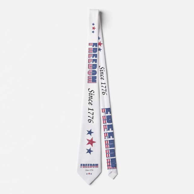 American Freedom 1776 Neck Tie (Front)