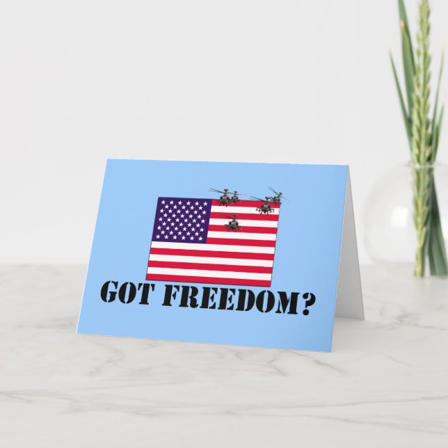 American freedom card (Front)