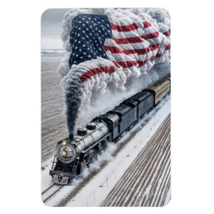 American Freedom Train Magnet