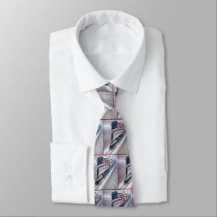 American Freedom Train Neck Tie