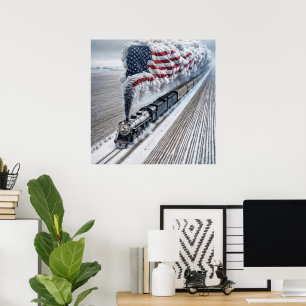 American Freedom Train Poster