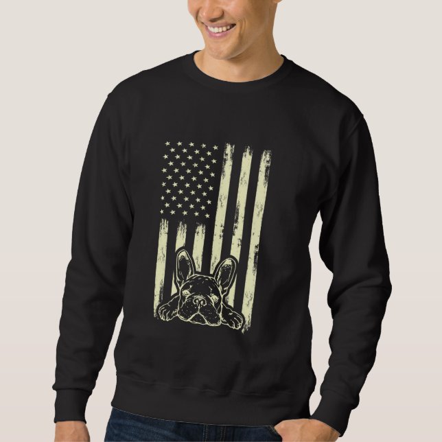 American French Bulldog Sweatshirt (Front)