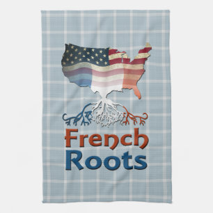 American French Roots Kitchen Towel