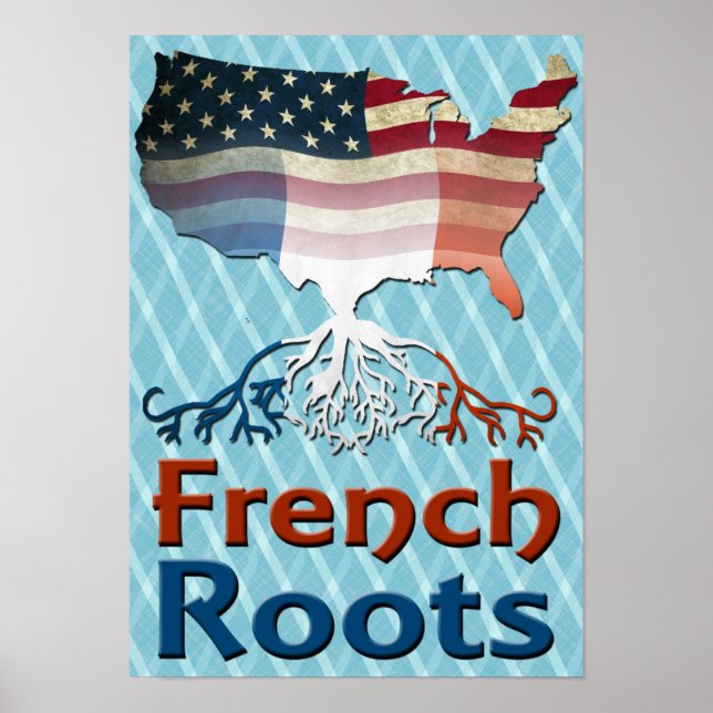 American French Roots Poster (Front)
