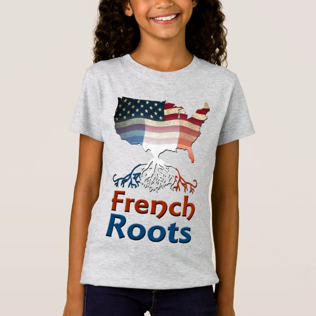 American French Roots T-Shirt (Front)