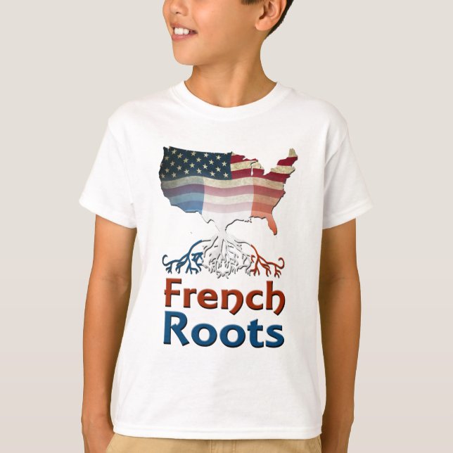 American French Roots T-Shirt (Front)
